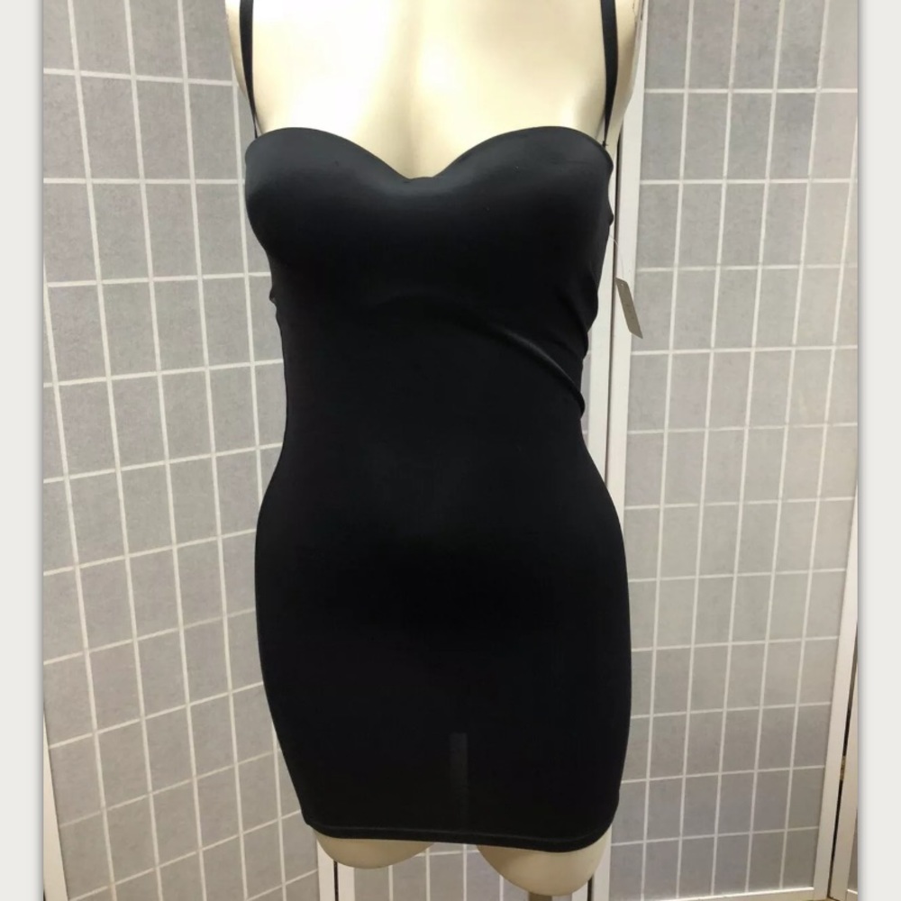 Self expressions, Woman, girdle, black, size34C.: